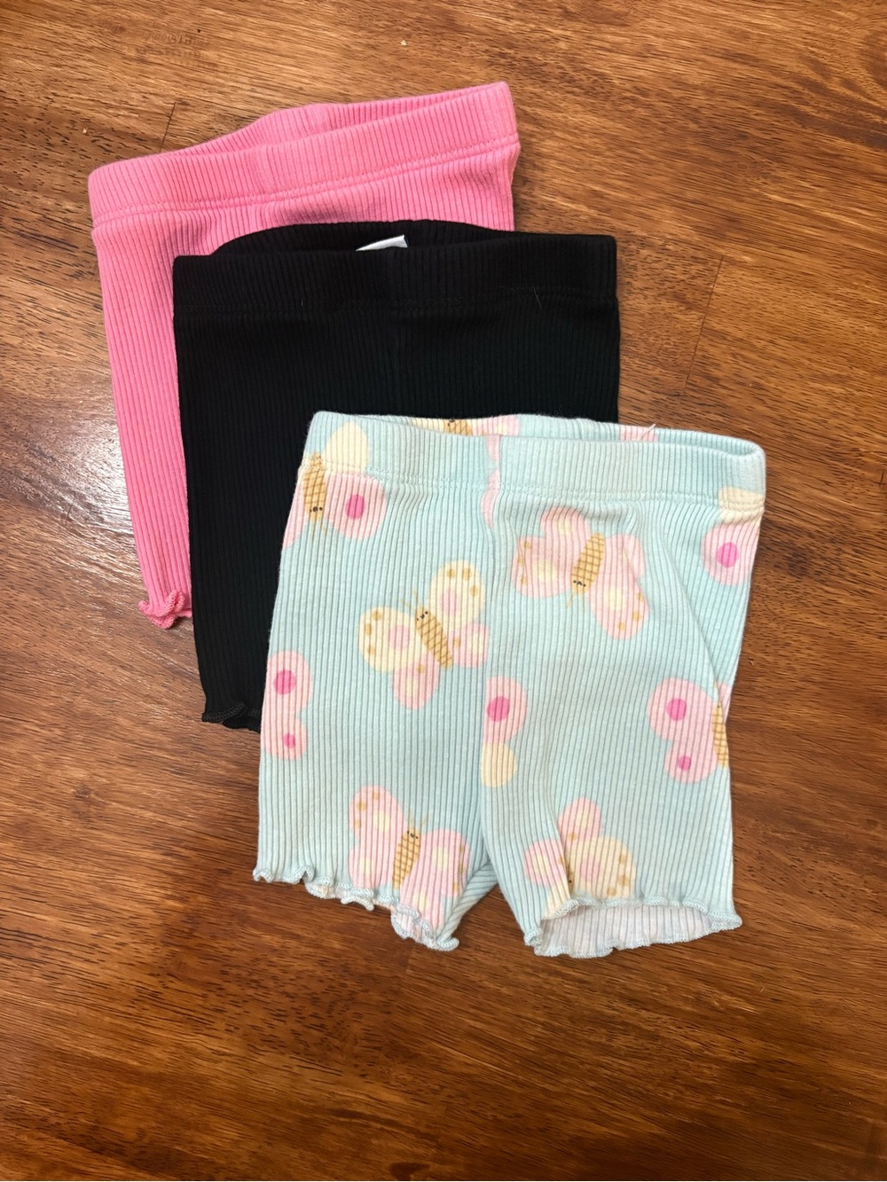Old Navy Ribbed Bike Shorts- Set of 3